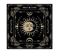 Uqezagpa Mystical Butterfly and Flower Tarots - Mantel de lectura para varios tipos de juegos de cartas, paño de lectura místico