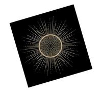 Uqezagpa Mystical Butterfly and Flower Tarots - Mantel de lectura para varios tipos de juegos de cartas, paño de lectura místico