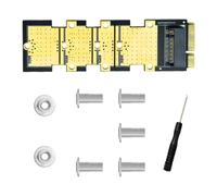 Uqezagpa NGFFs MSATA SATA3 - Adaptadores de disco duro a 6.3 cm, convertidores NGFF a SATA3, soportes de marco abierto, convertidores de discos duros