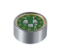 Uqezagpa Núcleos de micrófono unidireccionales profesionales de 14 mm, micrófono condensador electret para conferencias claras