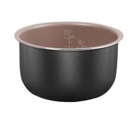 Uqezagpa Ollas interiores de repuesto para cocinas eléctricas de 2 L, 3 L, 4 L, 5 L, tamaños de superficies, conductividad térmica, tazón de repuesto para olla arrocera