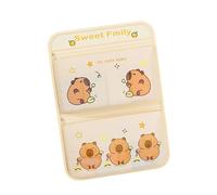 Uqezagpa Organizador colgante que ahorra espacio con múltiples bolsillos, bolsa de almacenamiento impermeable para habitación de niños, baño o dormitorio