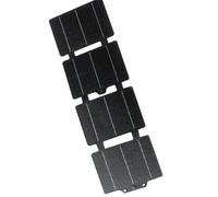 Uqezagpa Panel de carga solar plegable de 14 W con puerto USB tipo C, diseño impermeable para acampar al aire libre, senderismo, panel solar flexible ETFE