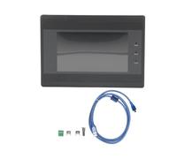 Uqezagpa Panel táctil HMIs de 130 x 80 mm, pantalla industrial ARM9 IP65/IP20 con interfaces RS232 RS485 RS422 HMI para interfaces PLC