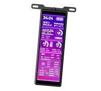 Uqezagpa Pantalla secundaria de 4.5 pulgadas de ancho con panel IPS y carcasa de aluminio para panel lateral LCD Ipss de aduanas