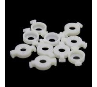 Uqezagpa Paquete de 100 válvulas de trompeta, válvulas de trompeta, guías de resorte, piezas de repuesto para instrumentos musicales