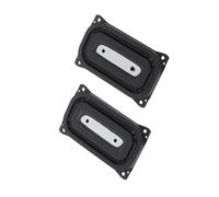 Uqezagpa Paquete de 2 complementos para potenciadores de graves para altavoces, efecto de graves profundos, construcción ligera, dispositivo ancho, accesorio de graves profundos