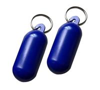 Uqezagpa Paquete de 2 llaveros flotantes flotantes para kayak y vela, resistentes al agua, elegante decoración de bolsa, soporte flotante, azul, Talla única