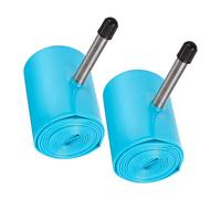 Uqezagpa Paquete de 2 tubos interiores ligeros para bicicletas de montaña, diseño de válvulas de boquilla para conducción eficiente y aventura en carretera