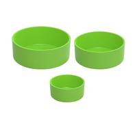 Uqezagpa Paquete de 3 cuencos de alimentación para reptiles, platos de agua, alimentos para mascotas, contenedor de agua para lagartos, serpientes, tortugas, reptiles