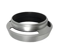 Uqezagpa Parasol para lente de metal ventilado para cámara de sol, reduce el reflejo de 37 mm, 40,5 mm, 43 mm, 46 mm, 49 mm, 52 mm