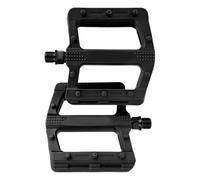 Uqezagpa Pedales de bloqueo para bicicleta de montaña, tacos de manivela, adaptadores antideslizantes para bicicleta de montaña para agarre y durabilidad segura