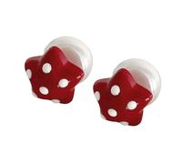 Uqezagpa Pendientes colgantes con forma de estrella para mujer, acrílicos de alto pulido con diseños resistentes, joyería