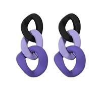 Uqezagpa Pendientes de acrílico irregulares, aretes de moda únicos, ligeros y cómodos, adecuados para el día a día, Size Approx. 0.78x1.96inch2x5cm, Acrílico, berilo