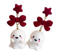 Uqezagpa Pendientes de moda que brillan en la oscuridad, accesorio único de joyería de moda para mujeres y mujeres de moda