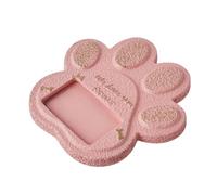 Uqezagpa Piedra conmemorativa de cementos para exteriores, con grabado personalizado para patio, jardín, pérdida de mascotas, piedra conmemorativa