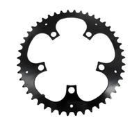 Uqezagpa Plato fino de aluminio 46T, plan de instalación rápida, excelente para ciclismo de sendero y excursiones remotas, plato estrecho y ancho