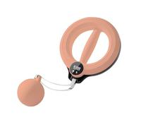 Uqezagpa Podadora de cintura con giro manual que destaca la observación de datos en vivo y cómoda construcción de PVC contra el aro de baile deslizante