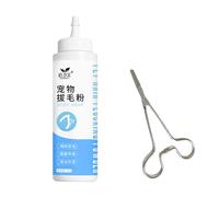 Uqezagpa Polvo de limpieza eficiente de 26 g para dueños de mascotas, ahorra tiempo y dinero con tus oídos en casa con limpiador de herramientas en polvo para gatos