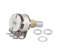 Uqezagpa Potenciómetro de equilibrio de doble banda para guitarra MN250K/MN500K para ajuste preciso del tono de reemplazo de bajo de guitarra