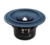 Uqezagpa Potentes altavoces de rango medio de 5.25 pulgadas para sistemas de cine en casa, altavoces de sonido de alta fidelidad, redondos/cuadrados, de alta potencia