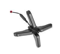 Uqezagpa Potentes faros delanteros para scooters eléctricos, carcasa de ABS, luz nocturna de ciclismo