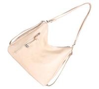 Uqezagpa Práctica bolsa cruzada de piel sintética con correa cómoda y espaciosa para uso diario para mujeres, crema