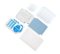 Uqezagpa Protector de pantalla de vidrio templado 9H para cámara deportiva, película protectora transparente, 1/2 juegos de películas de vidrio templado