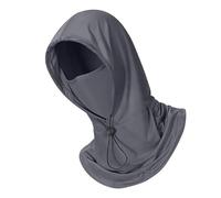 Uqezagpa Protector solar transpirable para la cara, absorbe el sudor, cubierta facial deportiva, para colgar en las orejas, bufanda de seda de hielo, transpirable, protección solar