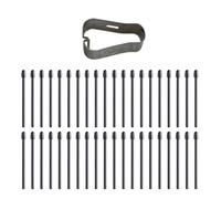 Uqezagpa Puntas y clips de punta estándar para 133 50/40/30/20/10 herramientas profesionales para artistas