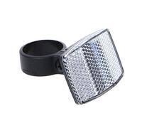 Uqezagpa Reflectores de advertencia seguros para bicicleta, plastómero, reflectores traseros de bicicleta, tablero reflectante para parte de ciclismo nocturno, guirnalda colgante, decoración de Pascua