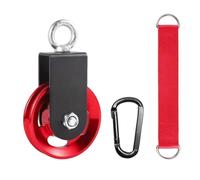 Uqezagpa Sistemas de polea de fitness regulables estables con cuerda de alambre de acero para entrenamientos de fuerza de personalidad, silenciosos, equipos de gimnasio