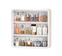 Uqezagpa Solución de almacenamiento para montaje en pared, organizador de papelería de gran capacidad, estantes colgantes de varios niveles para espacios pequeños, hogar, oficina, organización del