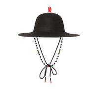 Uqezagpa Sombrero de recreación histórica, sombrero de celebración cultural, cómodo de llevar para celebraciones tradicionales, accesorios de fotografía