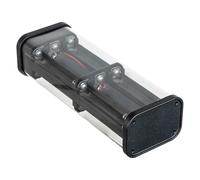 Uqezagpa Soporte de batería de instalación rápida con diseño sin soldadura para 12 celdas 18650, materiales, protección contra sobrecargas, no soldadura, paquete de batería