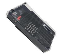 Uqezagpa Soporte de batería grande de 93 ranuras con cubierta transparente y construcción de ABS resistente para mayor durabilidad y almacenamiento de batería de gran capacidad