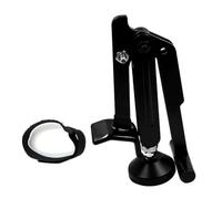 Uqezagpa Soporte de elevación para motocicleta, diseño plegable con almohadilla de goma antideslizante y marco ligero para bicicletas