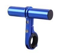 Uqezagpa Soporte de extensión para bicicleta, extensor de manillar de aleación de aluminio, accesorios de bicicleta, soporte para faros, extensor de manillar de bicicletas, luces de teléfono