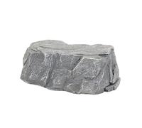 Uqezagpa Soporte de piedra con compartimento oculto para almacenamiento al aire libre, soporte en forma de tocón de árbol, compartimento secreto, considerar secreto seguro, contenedor de