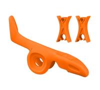 Uqezagpa Soporte de silicona con clip para arcos de violín, corrector de dedos para estudiantes, soporte para correctores de violín, fácil