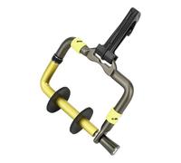 Uqezagpa Soporte para línea de pesca con mosca, carrete portátil que cambia rápidamente, accesorios de pesca con mosca, fácil de usar, carrete de soporte de línea antideslizante