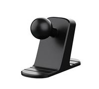 Uqezagpa Soporte para teléfono de coche de 17 mm, base de ventilación automática, soporte de ventosa antideslizante para teléfono