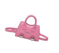 Uqezagpa Spring 2025 - Bolso bandolera pequeño de poliuretano con detalles de remaches para el trabajo y los viajes, de piel sintética, a, One Size
