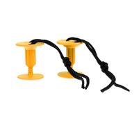 Uqezagpa Tapón de cuerda para tabla de surf, 2 unidades, correa de nailon con ranuras desmontables para remos, tabla de surf