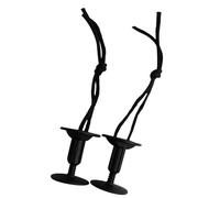 Uqezagpa Tapones de correa para tabla de surf y cuerda para patas con cuerda con ranuras desmontables, correa para tabla de surf