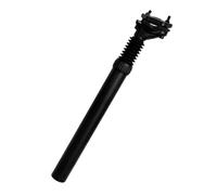 Uqezagpa Tija de sillín de suspensión con absorción de golpes, aleación de aluminio ligera, amortiguadora para bicicleta de carretera, pieza de repuesto