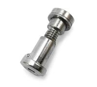 Uqezagpa Tornillo universal para tija de sillín de bicicleta, 8 mm de diámetro, tornillos de sujeción antipérdida, fijación