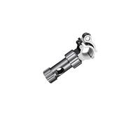 Uqezagpa Torreta de aleación de aluminio para señuelos de jaula de peces, soporte ajustable para caña de pescar, soporte para silla de pesca, soporte para paraguas, señuelos de aleación de aluminio