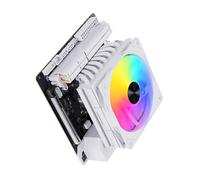 Uqezagpa UT75 - Solución de refrigeración de CPU con 8 tubos de calor y mecanismo de prensa hacia abajo para mejorar la disipación del calor y el ventilador de refrigeración