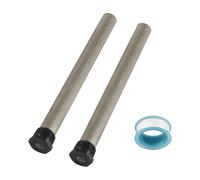 Uqezagpa Varilla de ánodo de magnesio para calentador de agua, varilla de ánodo para calentador de agua con cinta PTFE de 9.25 pulgadas de longitud y rosca de 3/4 pulgadas de repuesto para campistas
